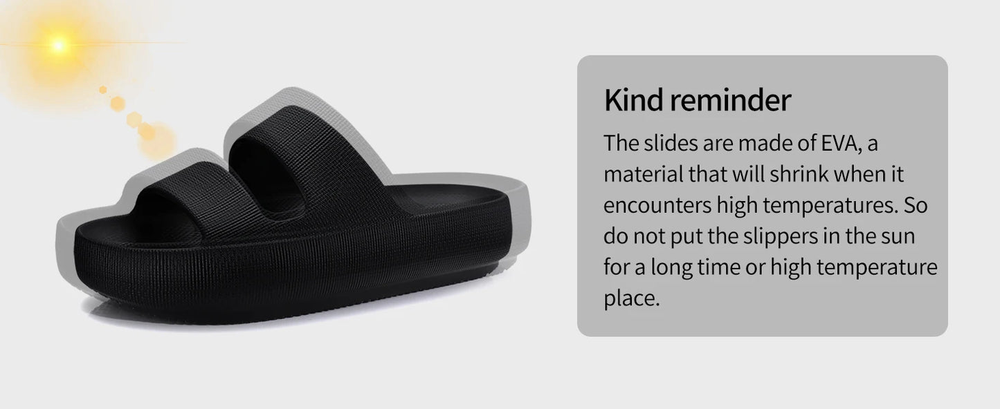Asgard Women Orthopedic Slippers Summer Outdoor Platform Beach Sandals With Arch Support Soft Recovery Slides Light House Slides