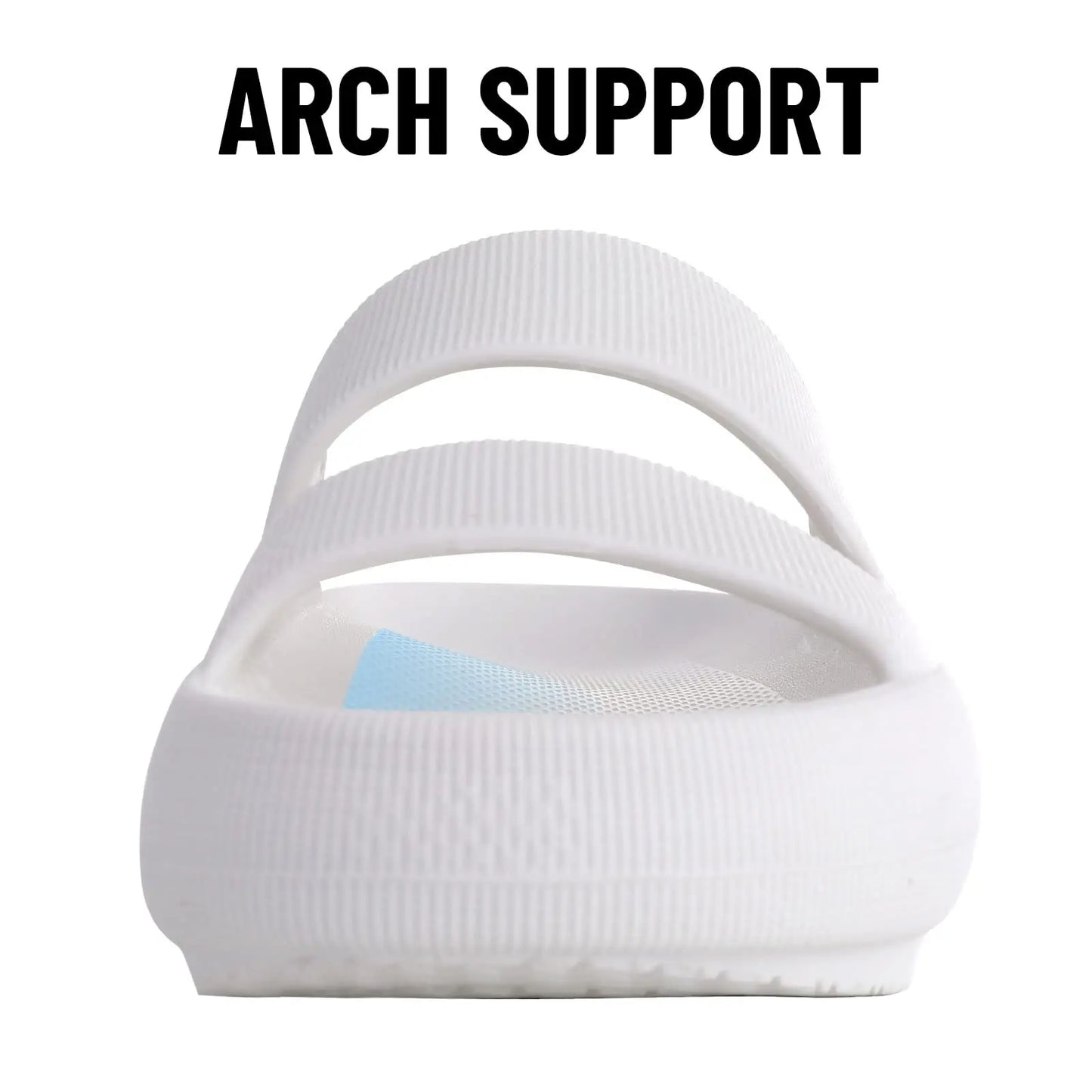Asgard Women Orthopedic Slippers Summer Outdoor Platform Beach Sandals With Arch Support Soft Recovery Slides Light House Slides