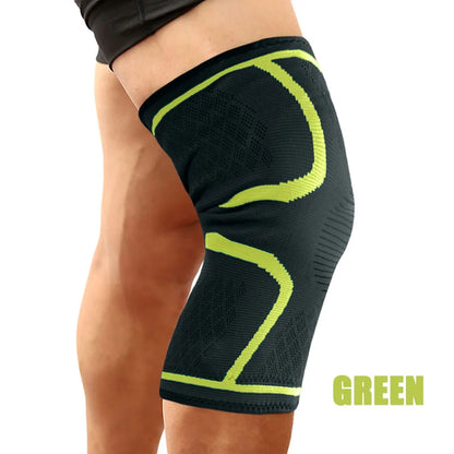 1PC Fitness Running Cycling Knee Support Braces Elastic Nylon Sport Compression Knee Pad Sleeve for Basketball Volleyball