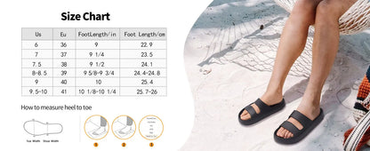 Asgard Women Orthopedic Slippers Summer Outdoor Platform Beach Sandals With Arch Support Soft Recovery Slides Light House Slides