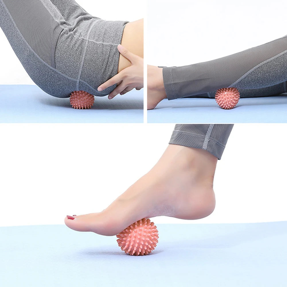 Sport Massage Ball 6CM Myofascial Release Massager Spiky Deep Tissue Trigger Point Muscle Recovery Pain Relief Durable Hedgehog