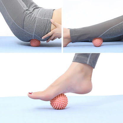 Sport Massage Ball 6CM Myofascial Release Massager Spiky Deep Tissue Trigger Point Muscle Recovery Pain Relief Durable Hedgehog