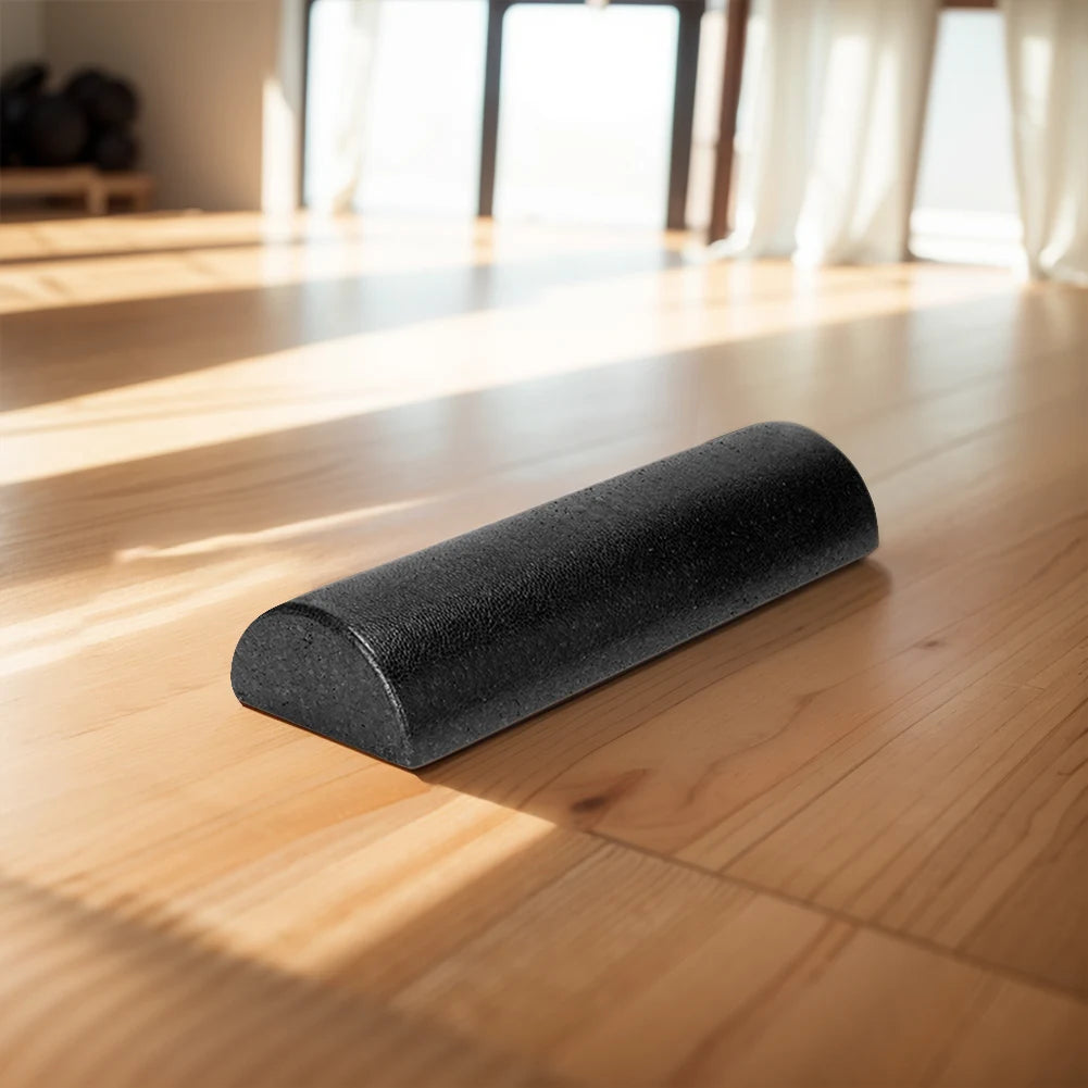 Half Round Yoga Column Roller Tool Muscle Relaxation Fitness Muscle Foam Roller EPP Foam Massage Roller Stick for Pilates Sport